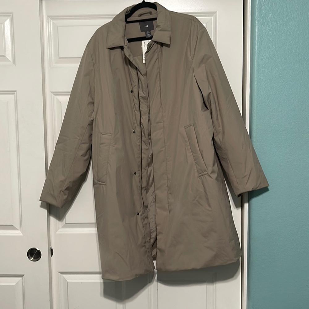 Beige Zara, long overcoat